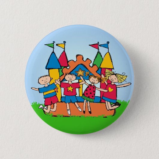 Bounce House Button (Voorkant)