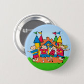 Bounce House Button (Voorkant /achterkant)