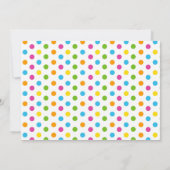 Bounce House Foto van Birthday Party Kaart (Achterkant)