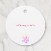 Bounce House Jump Spelen Gymnastiek Kinderen Verja Bedankjes Labels (Achterkant)