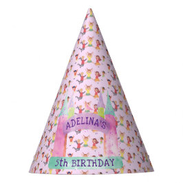 Bounce House Jump Spelen Gymnastiek Kinderen Verja Feesthoedjes