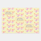 Bounce House Jump Spelen Gymnastiek Kinderen Verja Inpakpapier Vel (Voorkant 2)