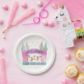 Bounce House Jump Spelen Gymnastiek Kinderen Verja Papieren Bordje (Feest)