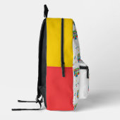 Bounce House Jumping Castle Ball Schattige patroon Bedrukte Rugzak (Links)