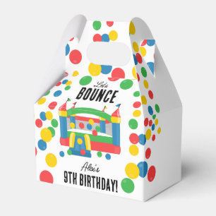 Bounce House Jumping Castle Kids Verjaardagsfeest Bedankdoosjes