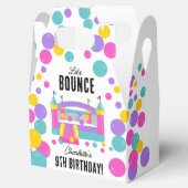 Bounce House Jumping Castle Meisjes Verjaardagsfee Bedankdoosjes (Geopend)