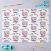 Bounce House Jumping Castle Meisjes Verjaardagsfee Tissuepapier (Craft)