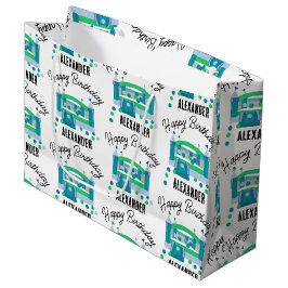 Bounce House Jumping Castle Verjaardagsnaam Kinder Groot Cadeauzakje