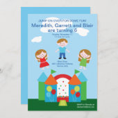 Bounce House Kaart (Voorkant / Achterkant)