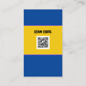 BOUNCE HOUSE OPBLAASBARE FEESTVERJAARDAG VISITEKAARTJE (Achterkant)