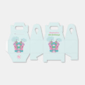 Bounce House Party Bedankdoosjes (Uitgevouwen)