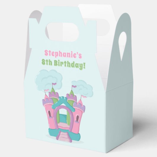 Bounce House Party Bedankdoosjes (Geopend)