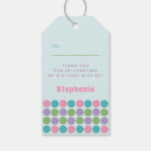 Bounce House Party Cadeaulabel (Achterkant)