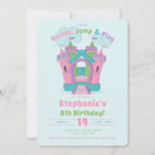 Bounce House Party Kaart (Voorkant)