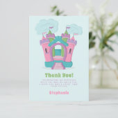 Bounce House Party Kaart (Staand voorkant)