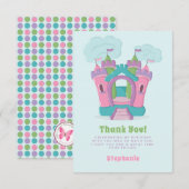 Bounce House Party Kaart (Voorkant / Achterkant)