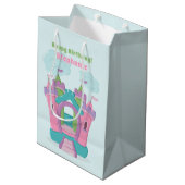 Bounce House Party Medium Cadeauzakje (Achterkant Gekanteld)