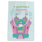 Bounce House Party Medium Cadeauzakje (Achterkant)