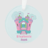 Bounce House Party Ornament (voorkant)