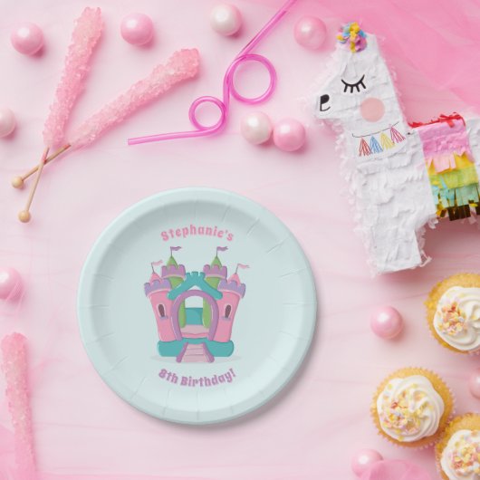 Bounce House Party Papieren Bordje (Feest)