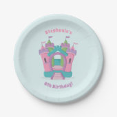 Bounce House Party Papieren Bordje (Voorkant)