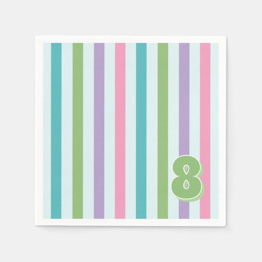 Bounce House Party Servet (Voorkant)