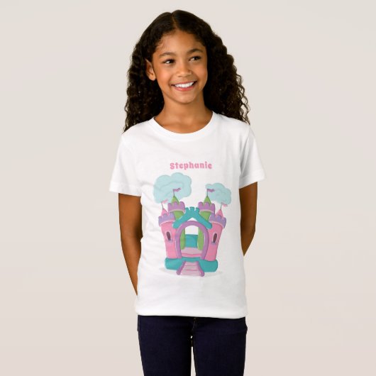 Bounce House Party T-shirt (Voorkant volledig)