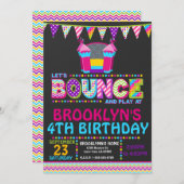 Bounce House Party Uitnodiging gepersonaliseerde u (Voorkant / Achterkant)