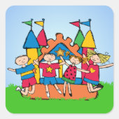 Bounce House Stickers (Voorkant)