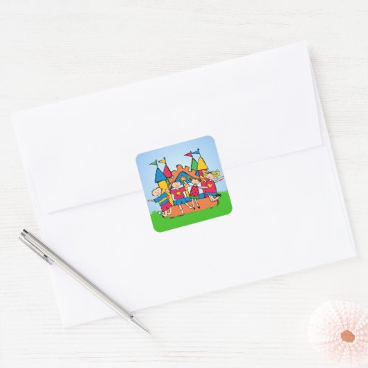 Bounce House Stickers (Envelop)