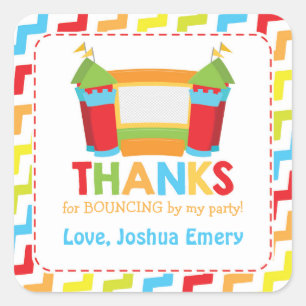 Bounce House Stickers/Bounce House Labels