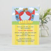 Bounce House Uitnodigingen : Sport Verjaardagsfees (Staand voorkant)