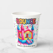 Bounce House Verjaardag Bash Papieren Bekers (Voorkant)