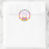 Bounce House Verjaardagsfeestje Favor Stickers (Tas)