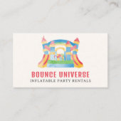 Bounce Houses Party Rentals Visitekaartje (Voorkant)