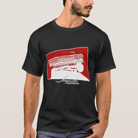 BOUNCE - Impala lowrider T-shirt (Voorkant)