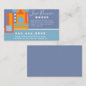 Bounce Inflatables House Party Carnaval verhuur Visitekaartje (Voorkant / Achterkant)