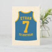 🏀 Bounce into the best birthday ever! 🎉 Kaart (Staand voorkant)