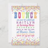 Bounce jarig kaart (Voorkant)