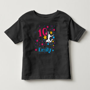 Bounce Jump Trampoline Birthday Girl Party T-Shir Kinder Shirts