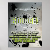 Bounce! Poster (Voorkant)