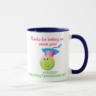 Bouncee™ glimlachend tennis ball_student van het s mok