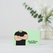Bouncer Visitekaartjes (Staand voorkant)