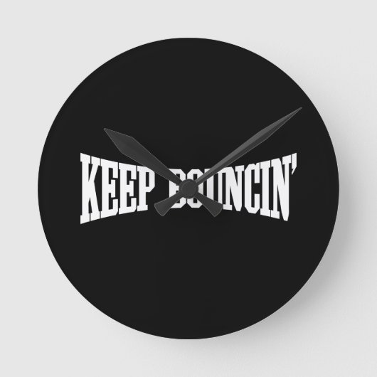 Bouncin bewaren ronde klok (Voorkant)