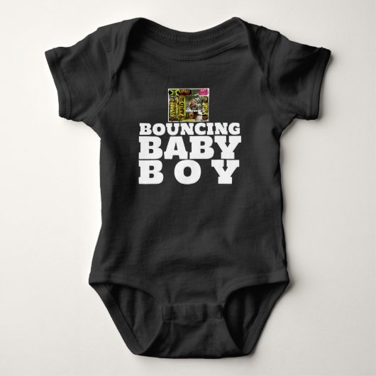 BOUNCING BABY BOY T-shirt (Voorkant)
