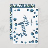 Bouncing Blueberry - Bedankt voor uw aandacht (Voorkant / Achterkant)