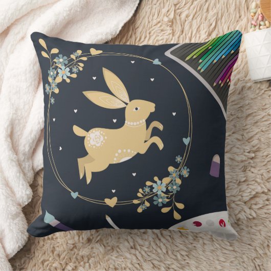 Bouncing Bunny Pikkow Kussen (Deken)