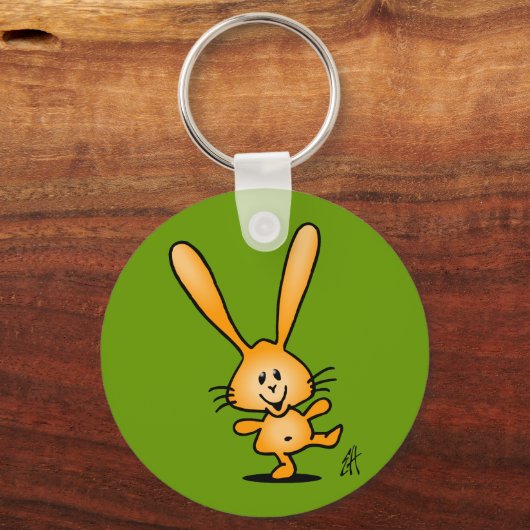 Bouncing Bunny Sleutelhanger (Voorkant)