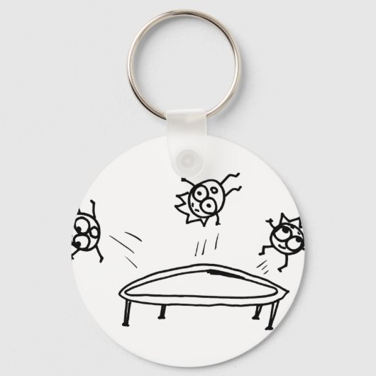 Bouncing Mathberries Sleutelhanger (Voorkant)