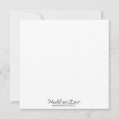 Bouncing of the Walls Bounce House Birthday Party Kaart (Achterkant)